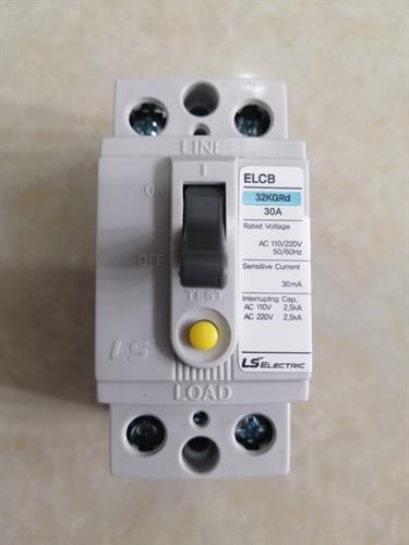 ELCB LS 2P 30A 30mA 2.5kA ( 32KGRd )